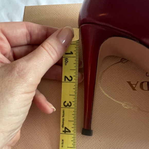 PRADA Red Stilettos - Picture 6 of 9